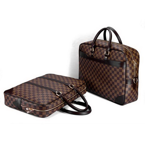 Louis Vuitton Damier Ebene Canvas Porte-Document Voyace GM N41122